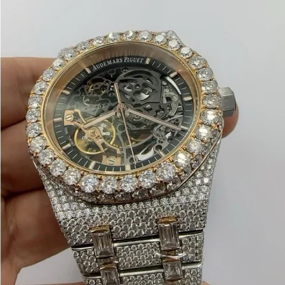 Audemars Piguet Diamond-Studded Skeleton Watch - Picture 8 of 12